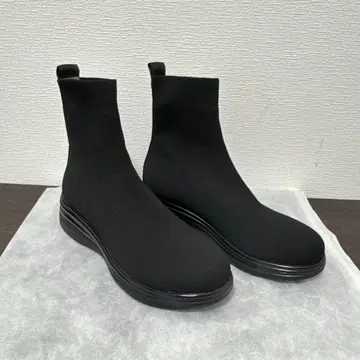 마리콴트 MARY QUANT 메탈 데이지 니트 부츠