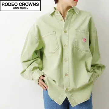 RODEO CROWNS WIDE BOWL 컬러 오버다이 셔츠 자켓
