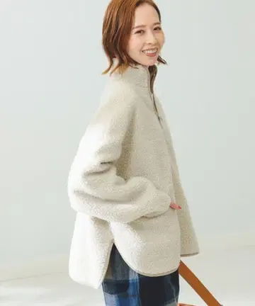 새상품급 B:MING by BEAMS / 보아 하프 지퍼 풀오버