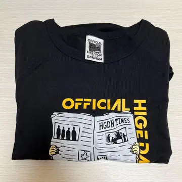 여성 사이즈 Officialdism 티셔츠 히게단 Editorial