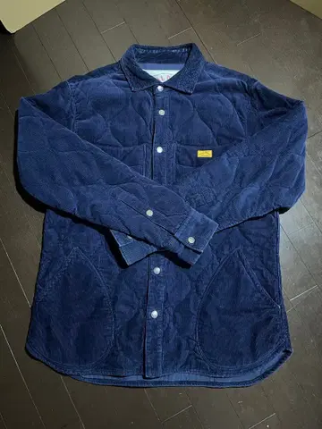 레어 사이즈 XL NATAL DESIGN 네이비 퀼팅 자켓