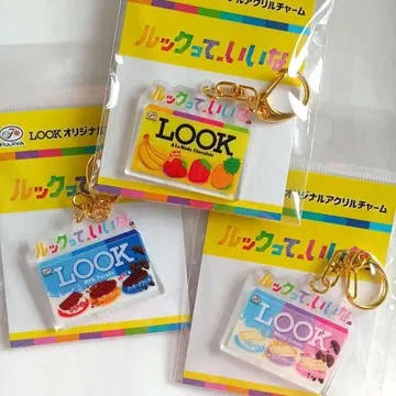 후지야 LOOK 아크릴 참 3종 키링 Snow Man