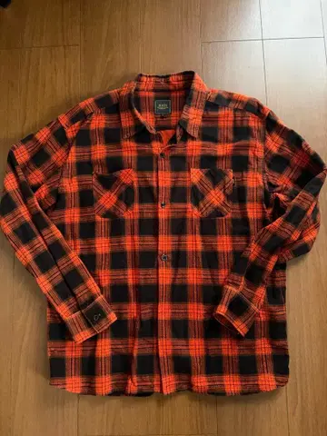 RATS 체크 무늬 플란넬 셔츠 L 사이즈