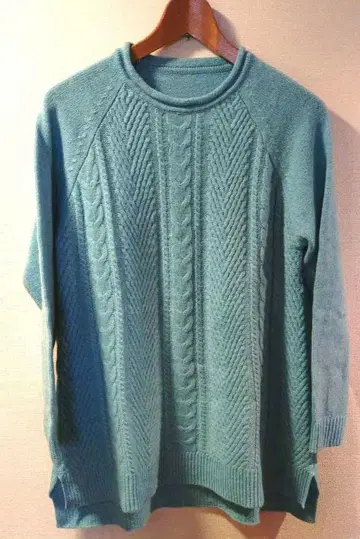 램스울 혼방 래글런 튜닉