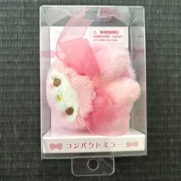 산리오 마이멜로디 컴팩트 거울 리본 공주 50주년 벌스데이