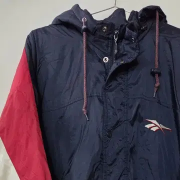빈티지 Reebok 풀 집업 자켓 네이비/레드