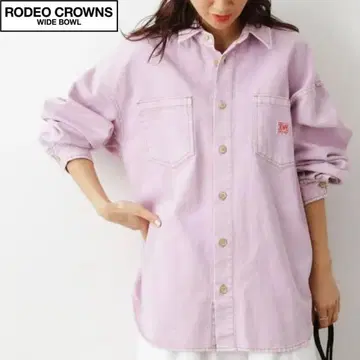 RODEO CROWNS WIDE BOWL 컬러 오버다이 셔츠 자켓