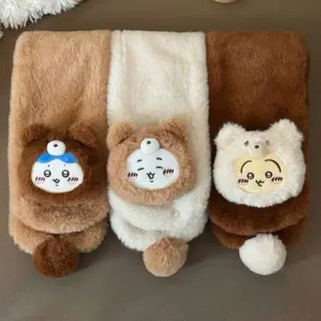 치이카와 미니소 후와후와 시리즈 머플러 3종 세트