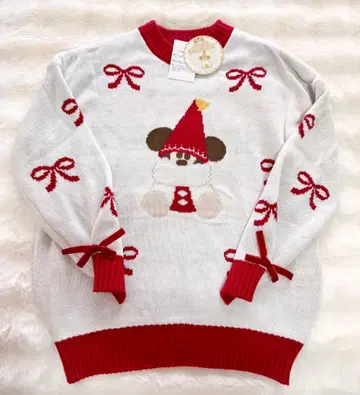 도쿄 디즈니 리조트 크리스마스 릴린린 2025 스웨터 씨