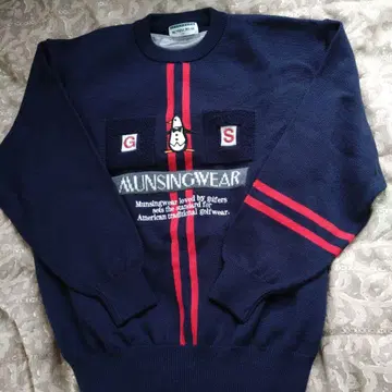 GRAND SLAM 먼싱웨어 골프용 스웨터 MA 네이비