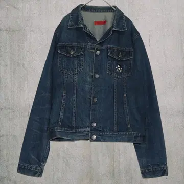 도날드슨 디즈니 미키 자수 데님 자켓 DONALDSON