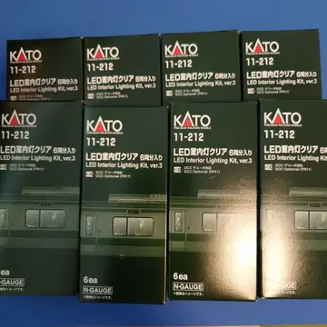 카토 11-212 LED 실내등 클리어 6량분입 8개 2
