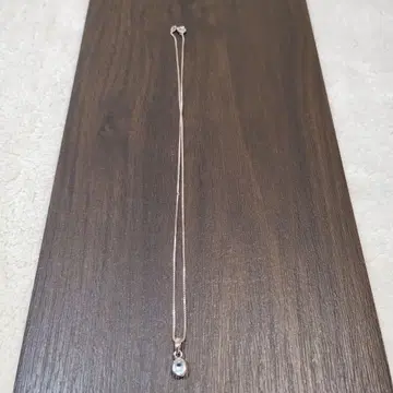 아쿠아 마린 실버 925 펜던트 목걸이 이탈리아제