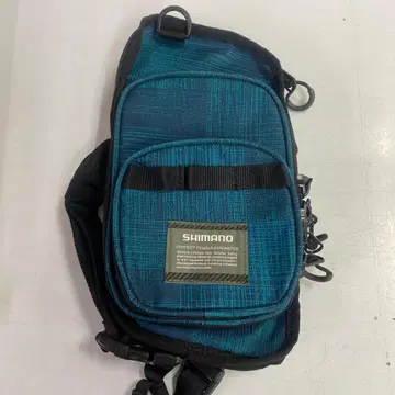 SHIMANO 낚시용 가방 파랑/블랙 스트라이프