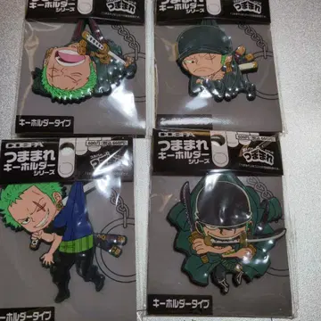 원피스 ONE PIECE 쭙쭙 키링 조로 4개