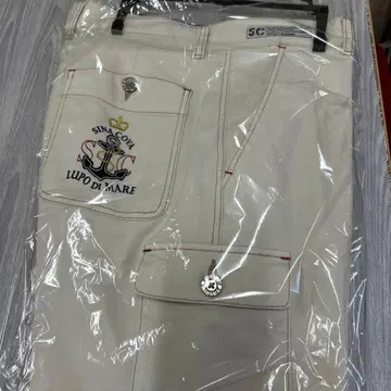 Lupo di Mare 화이트 치노 팬츠 77415010