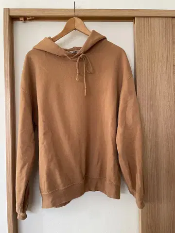 AURALEE 베이지 후드티