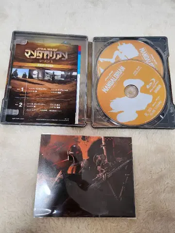 거의 새상품! 스타 워즈 만달로리안 시즌 1 블루레이