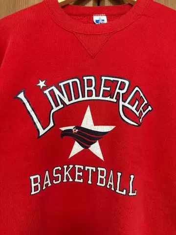 Russell athletic 농구 트레이닝복 레드