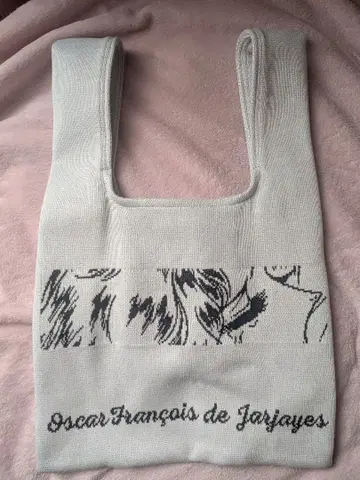 베르사유의 장미 니트 토트백