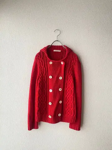 LA MARINE FRANCAISE 로우 게이지 가디건