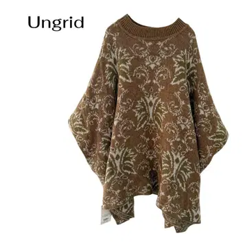 내일까지! 70% 할인! 새상품 UNGRID 판초 아우터 울모 갸루