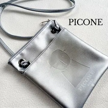 미사용 PICONE 피코네 사코슈 숄더백 실버