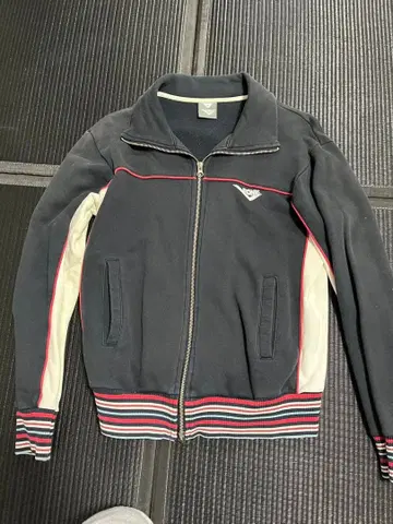 PONY 지퍼 자켓 네이비