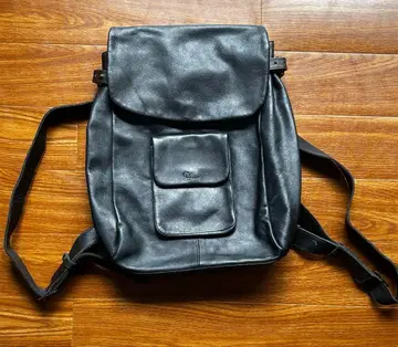 Diu 3way 오일 가죽 백팩 숄더 블랙