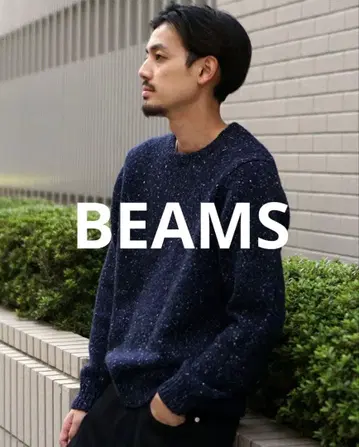 BEAMS 네프 울 니트 스웨터