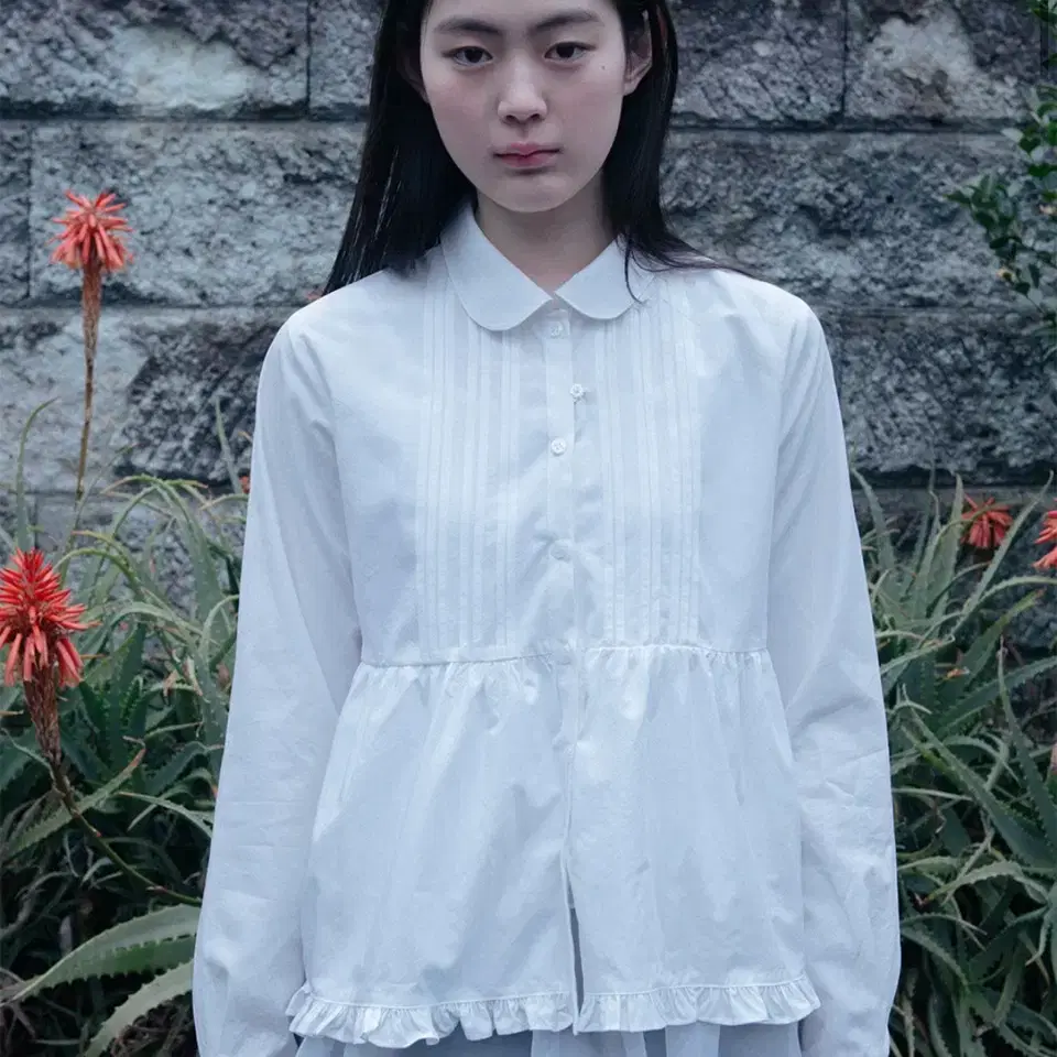 COYSEIO] PINTUCK BLOUSE WHITE 正規品 韓国ブランド 韓国通販 韓国
