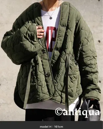 안티카 퀼팅 자켓