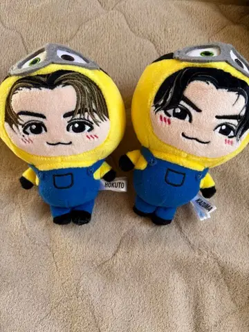 요시노 호쿠토 카와무라 카즈마 봉제 인형 세트