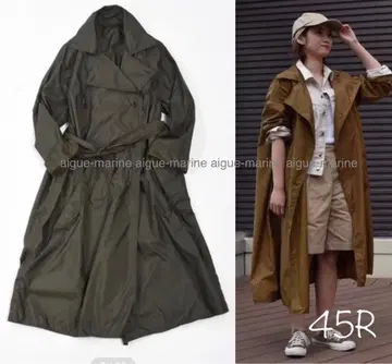 45R 240 나일론 코트 카키