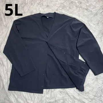 [ 미사용 ] 노카라 자켓 남성용 5L 네이비 빅 사이즈