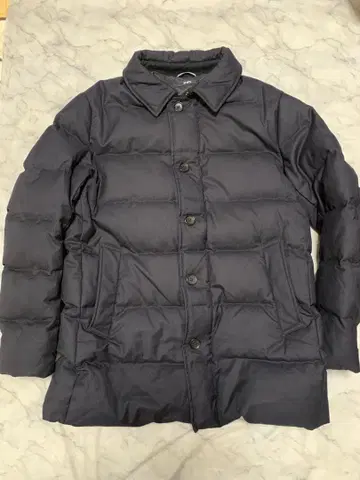 [ 새상품급 ] SHIPS 고급 구스 다운 자켓 네이비 울 XL 네이비