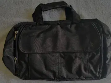 블랙 나일론 비즈니스 백