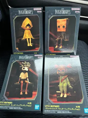 리틀 나이트메어 모니터 탑 피규어 4개 세트