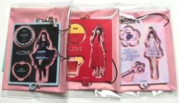 이코러브 =LOVE 미니 복권 vol.2 오토시마 리사 3개 세트