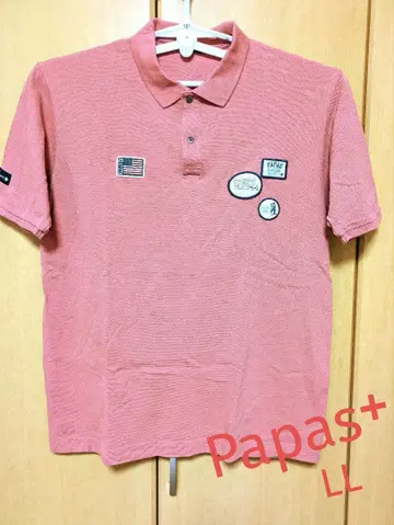 PAPAS PLUS 피케 셔츠 LL