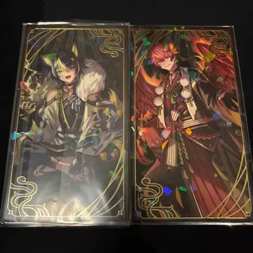 니지산지 요괴만화 레어 이나미 라이 아카기 웬 세트