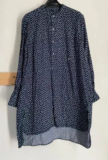 45R 복슬복슬 이중직 플라워 튜닉