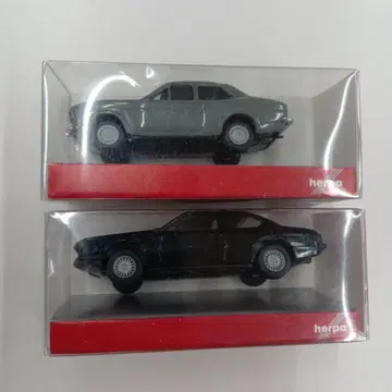 herpa 미니카 2대 세트 그레이 블랙