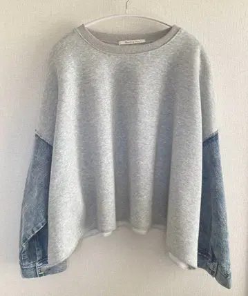 데님 도킹 트레이닝복 속기모