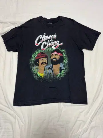 치치 & 총 블랙 티셔츠 L 사이즈