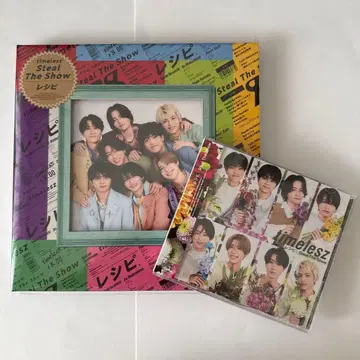 [미개봉 새상품] timelesz CD FC 회원 한정판 2장 세트