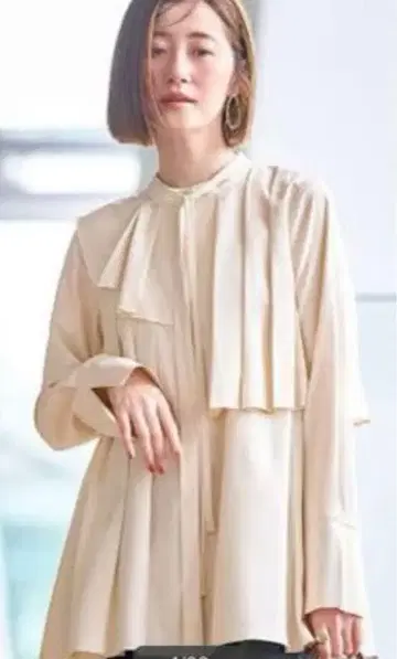 RUIRUE BOUTIQUE 프릴 긴팔 셔츠