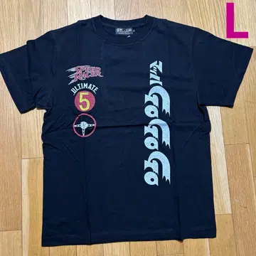 새상품 L 타츠노코 프로 마하GOGO 반팔 T셔츠 블랙