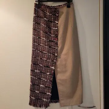 [ TOMORROWLAND ] 트위드 콤비 타이트 스커트