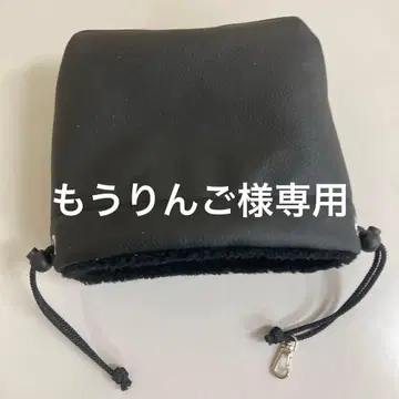 일본산 슈링크 가죽을 사용한 아이언 커버 블랙